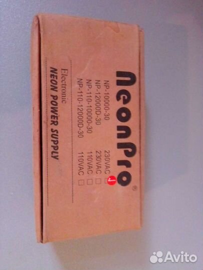 Трансформатор тока для неоновых ламп