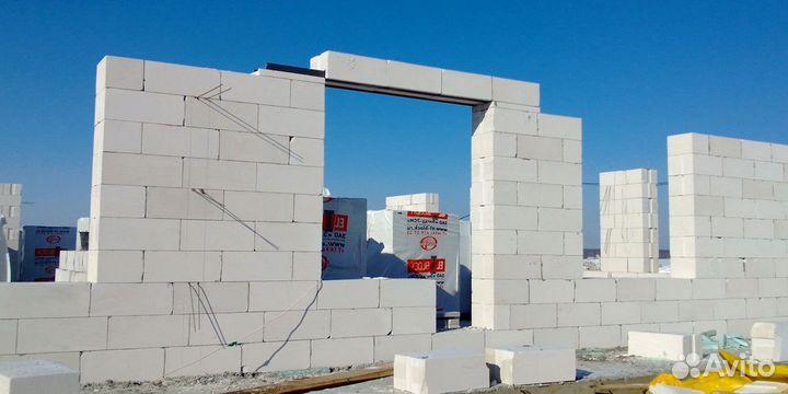 Газоблок перемычка Газобетон Газосиликатный блок