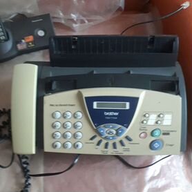 Телефон - факс на обычной бумаге "brother FAX104"