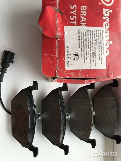Тормозные колодки на skoda octavia a5 передние