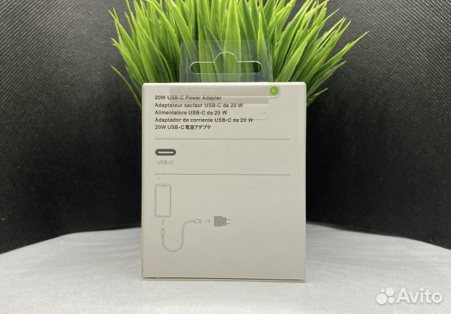 Зарядный блок apple 20w