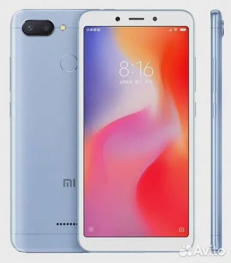 Смартфон Xiaomi Redmi 6 4/64GB Новый