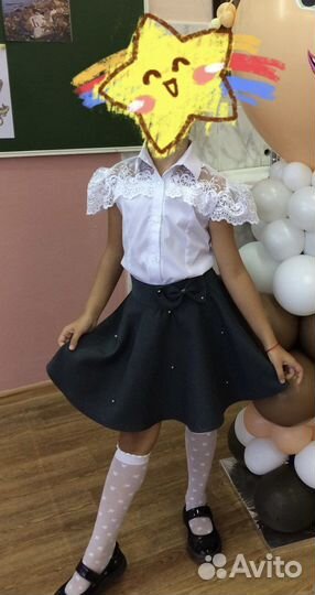 Блузка для школы