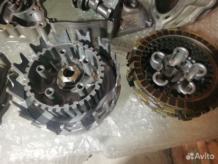 Запчасти на двигатель kawasaki kx250f 2008 года