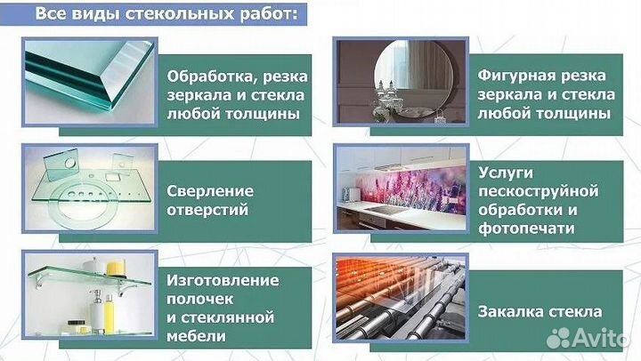 Зеркала Стекло