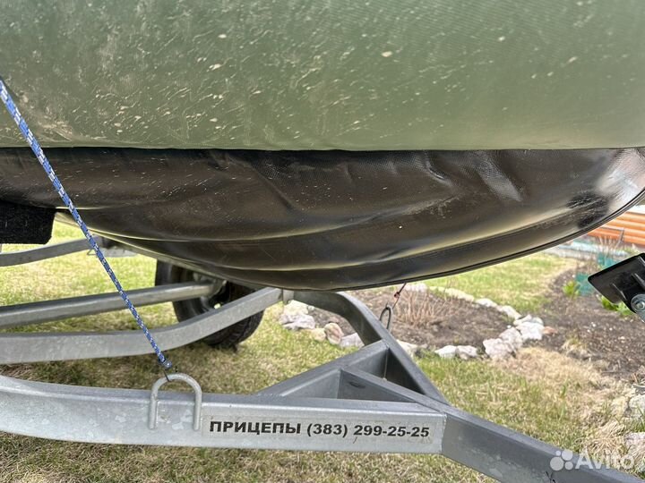 Продам лодку Solar 350 с мотором Parsun 9.8 л.с