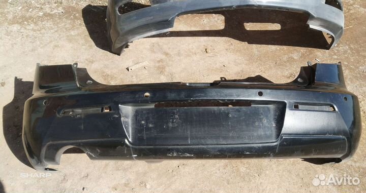 Задний бампер на Мазда 3 Bk хетчбэк