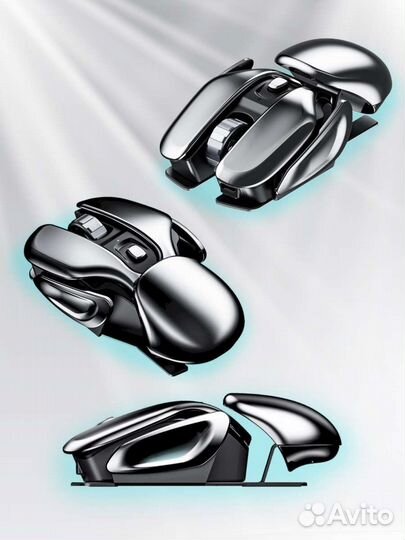 Бесшумная беспроводная игровая мышка