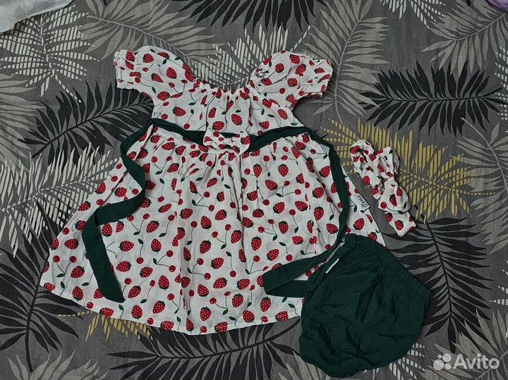 Вещи для малышки 68-74