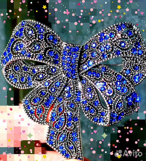 Брошь Бантик