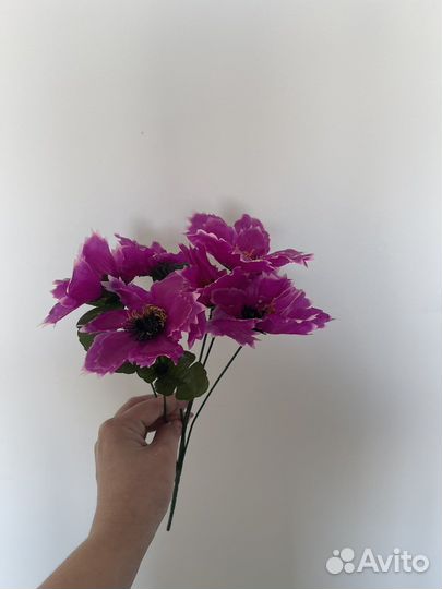 Цветочки искусттвенные, красивые