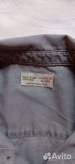 Рубашка на мальчика zara 164