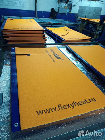 Термомат. Прогрев бетона термоэлектроматами