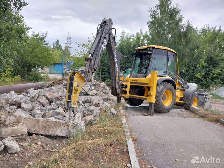 Услуги экскаватора погрузчика