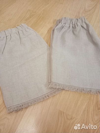 Шорты льняные женские, р.44