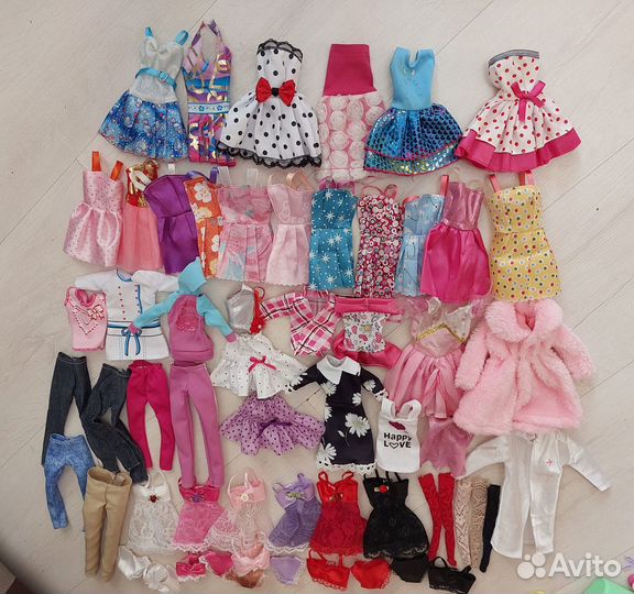 Барби с аксессуарами огромный набор