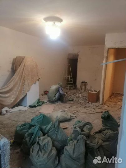 Демонтаж квартир, малых строений