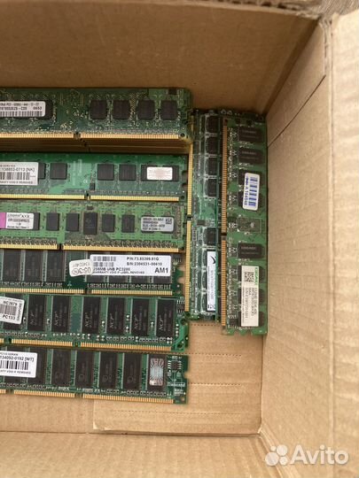 Оперативная память для компьютера от 128mb до 2gb