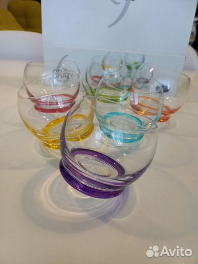 Стаканы Bohemia crazy 6х390мл