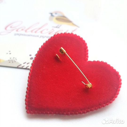 Брошь ручной работы