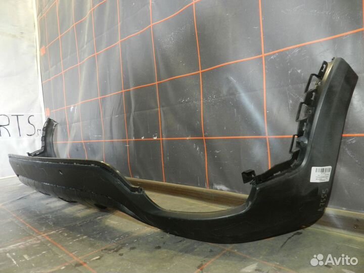 Спойлер бампера заднего-Kia Rio 4 X-Line (2017-20)