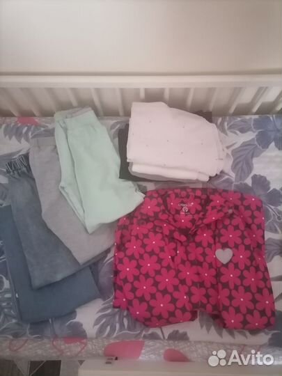 Детские вещи пакетом для девочек 122 128