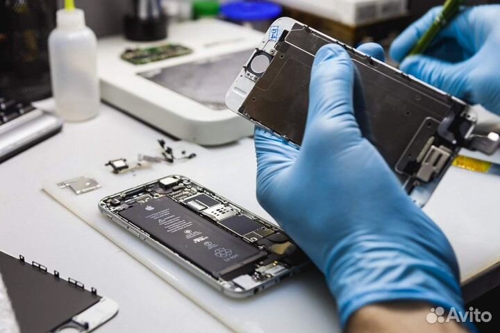 Ремонт телефонов iPhone, Выезд iPad, MacBook Apple