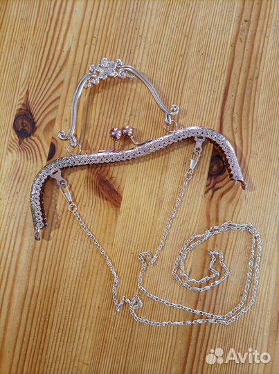 Фермуар 20,5 см.с цепочкой для сумочки