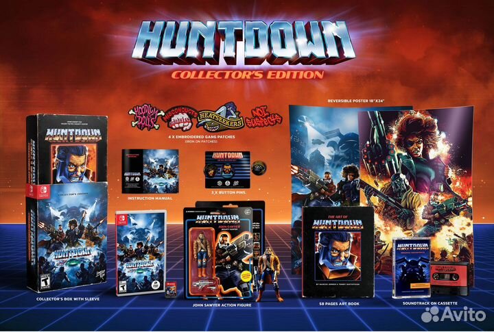 Коллекционное издание huntdown (PS4)