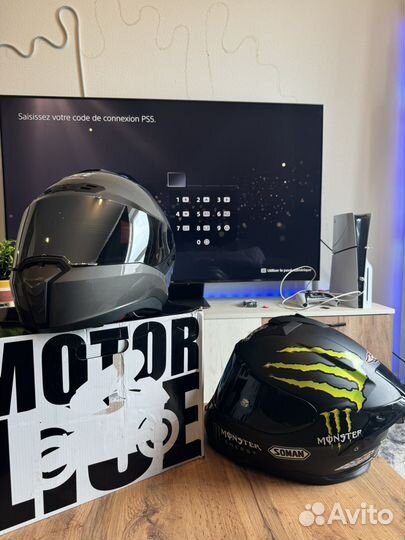 Мотошлем lice helmets