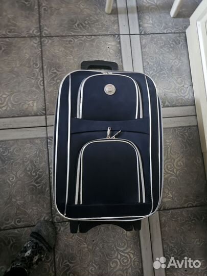 Чемодан на колесах бу большой