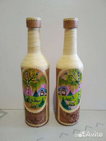 Береста бутылка 0,5