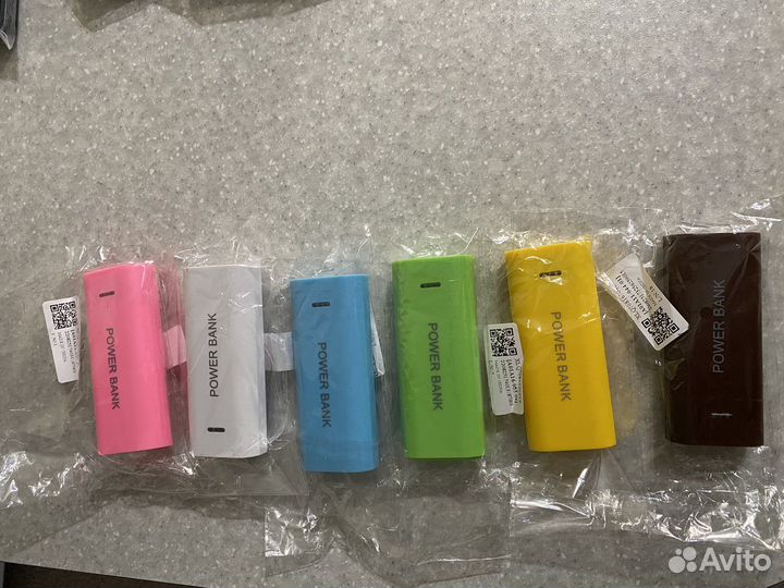 Повербанк разной ёмкости