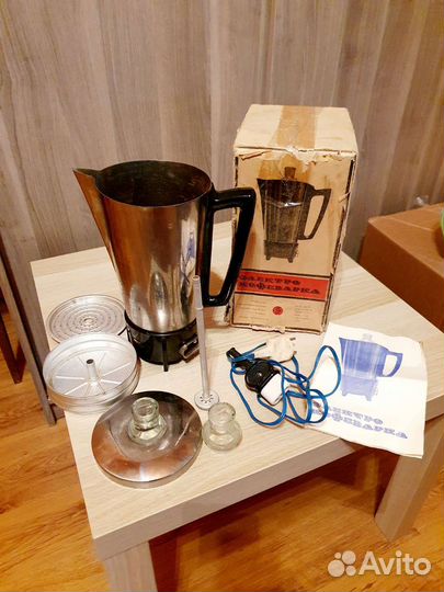 Электрокофеварка 1.5л гейзерная СССР