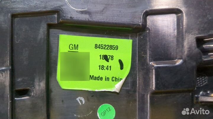 Фонарь (задний) Cadillac XT4, 2019