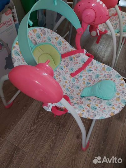 Детские электронные качели для новорожденных