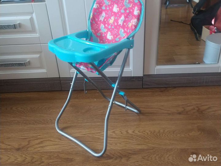 Стульчик для кормления для кукол