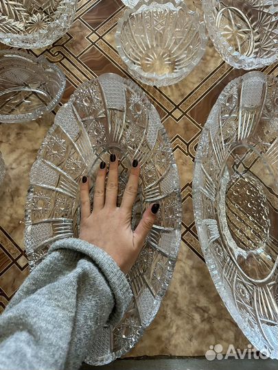 Салатники советские хрусталь СССР