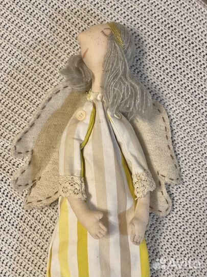 Интерьерная кукла тильда ручная работа