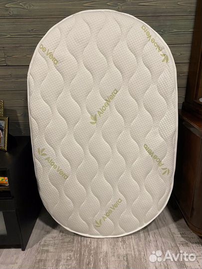Матрас детский овальный 125x75