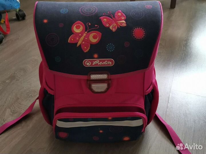 Рюкзак школьный ранец herlitz для девочки