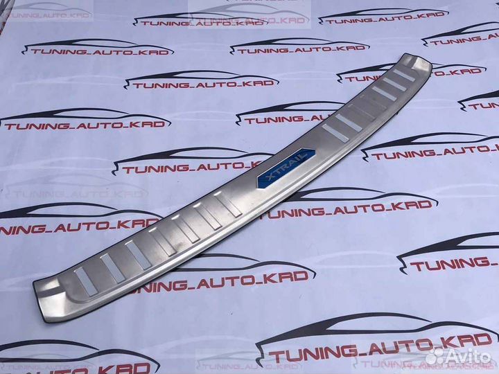 Накладка на задний бампер Nissan Х-Trail T0388