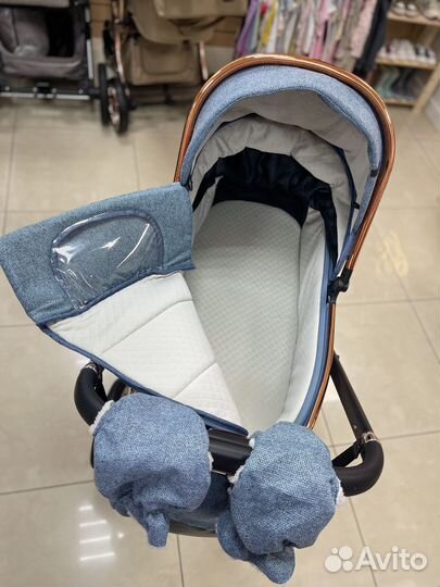 Коляска блочная 2в1