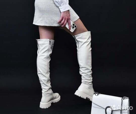 Сапоги ботфорты