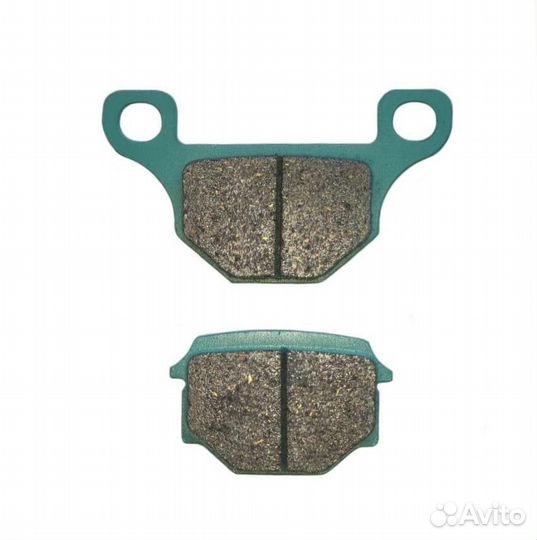 Колодки тормозные дисковые TTR 250Rb, GR (зад.), V