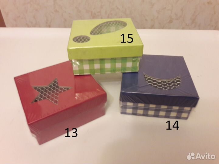 Коробка для подарков 15 шт разного размера