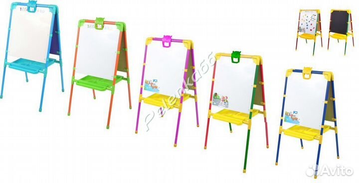 Мольберт с большим пеналом