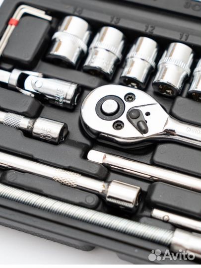 Набор инструментов в кейсе 46 предметов