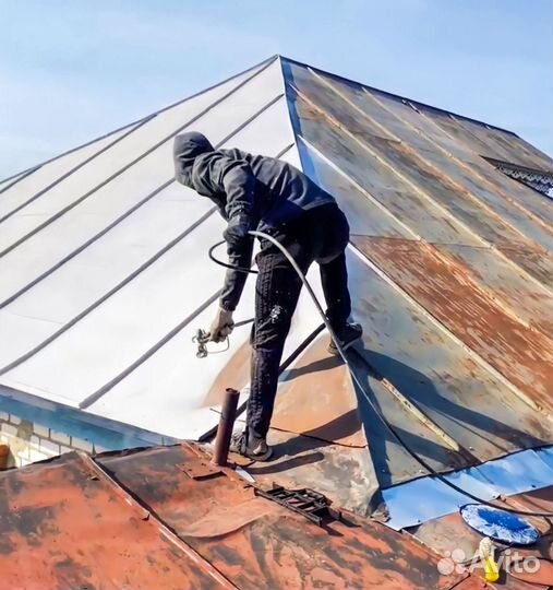 Покраска крыш