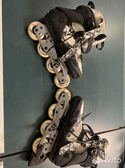 Роликовые коньки K2 + защита salomon